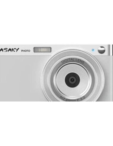 Photo Digital Camera 18MP 2,8'' IPS TFT White